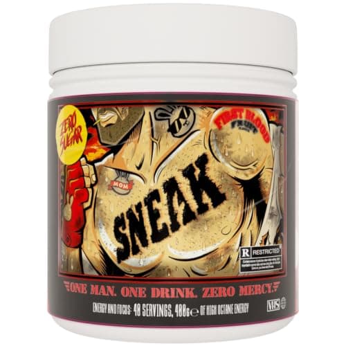 SNEAK Energy Drink Powder | Orange, Cranberry & Mango | No Sugar | Just Natural Caffeine, Focus-Boosting Nootropics | 40 Servings