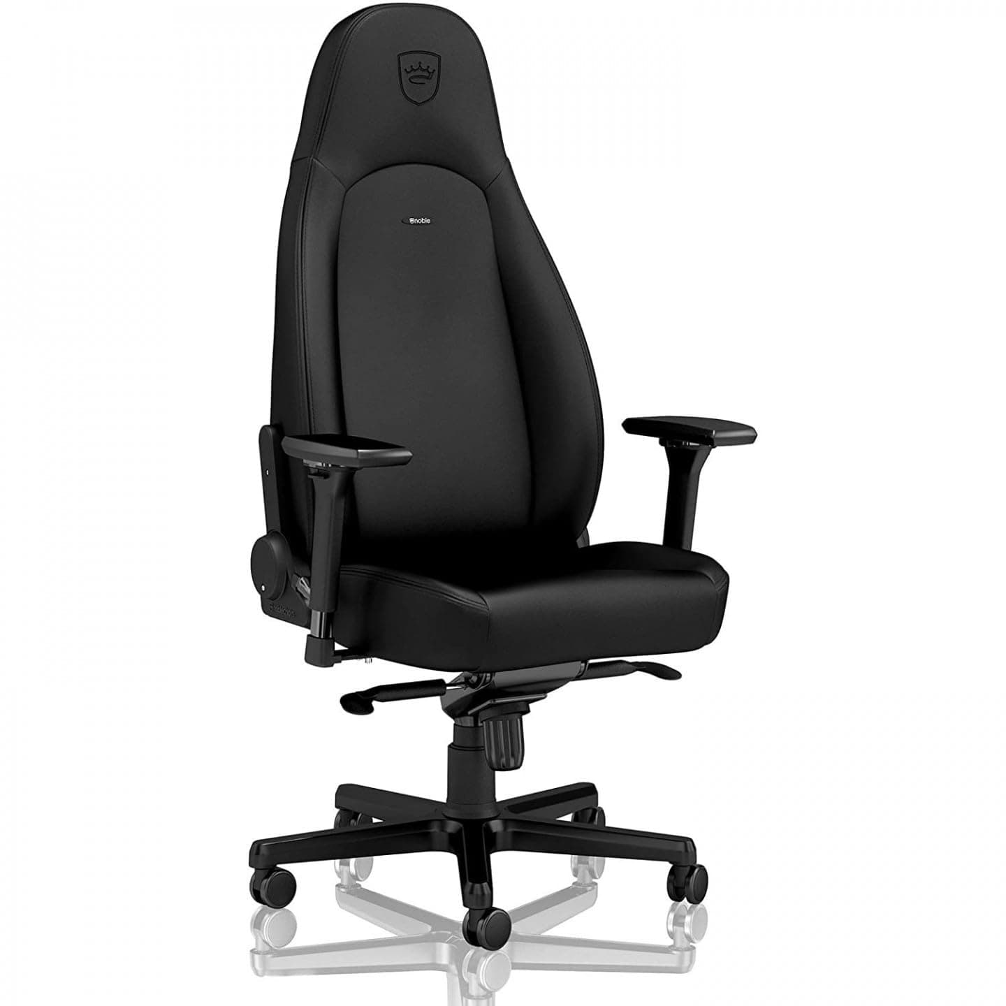 noblechairs Icon Gaming Chair – Office Chair – PU Synthetic Leather – Black Edition
