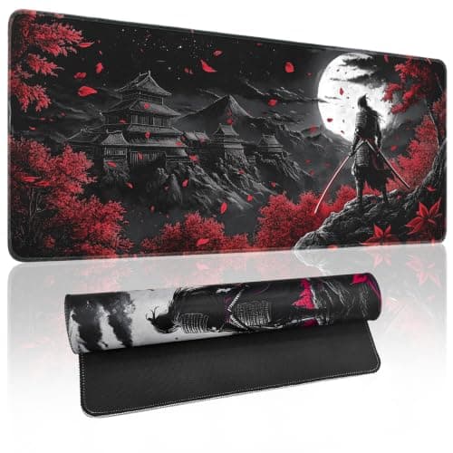 Zindoo Mouse Pad Large Desk Mat, Non-Slip XXL Mouse Mat Gaming (900x400mm)