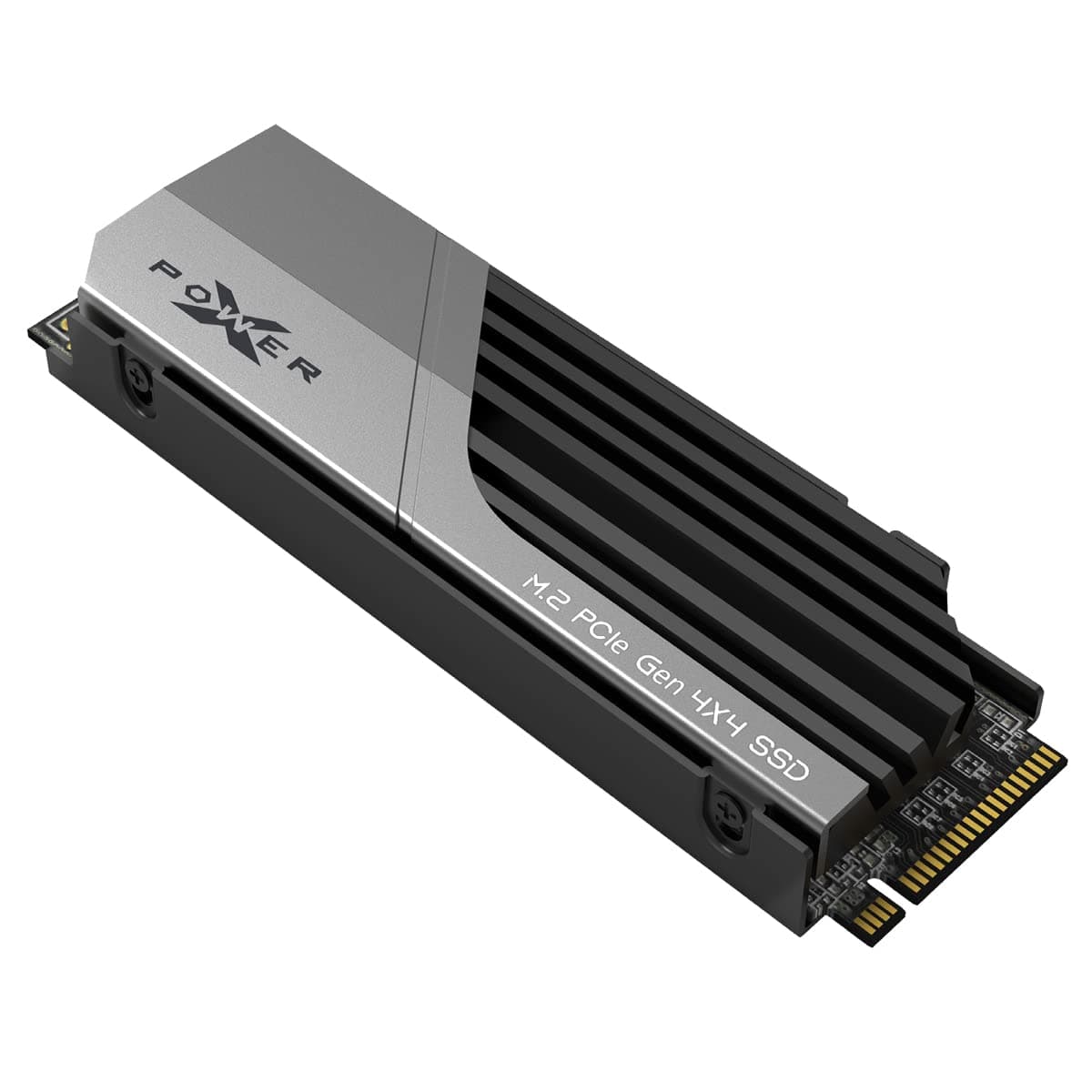 Silicon Power 2TB XS70 - Works with Playstation 5, Nvme PCIe Gen4 M.2 2280 Internal Gaming SSD R/W Up to 7,300/6,800 MB/s (SP02KGBP44XS7005)
