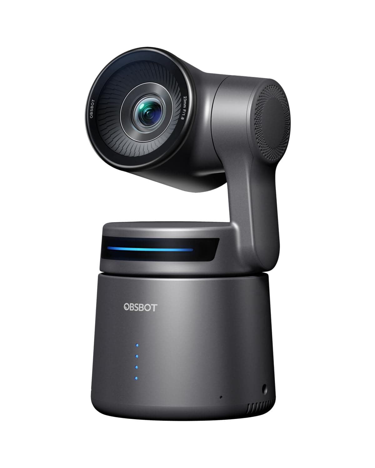 OBSBOT Tail Air NDI Streaming Camera 4K, AI Tracking PTZ with Intelligent APP, Gesture Control, HDMI/USB-C/Wireless Webcam, Video Camera Live stream for YouTube, Chruch, Worship, Creator, etc. | Intelligent APP, Gesture Control, HDMI/USB-C/Wireless Webcam, Video Camera for Chruch, Worship, Creator, etc.