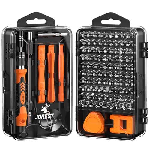 JOREST 117 in 1 Precision Screwdriver Set, Mini Tool Kit with Torx Triwing