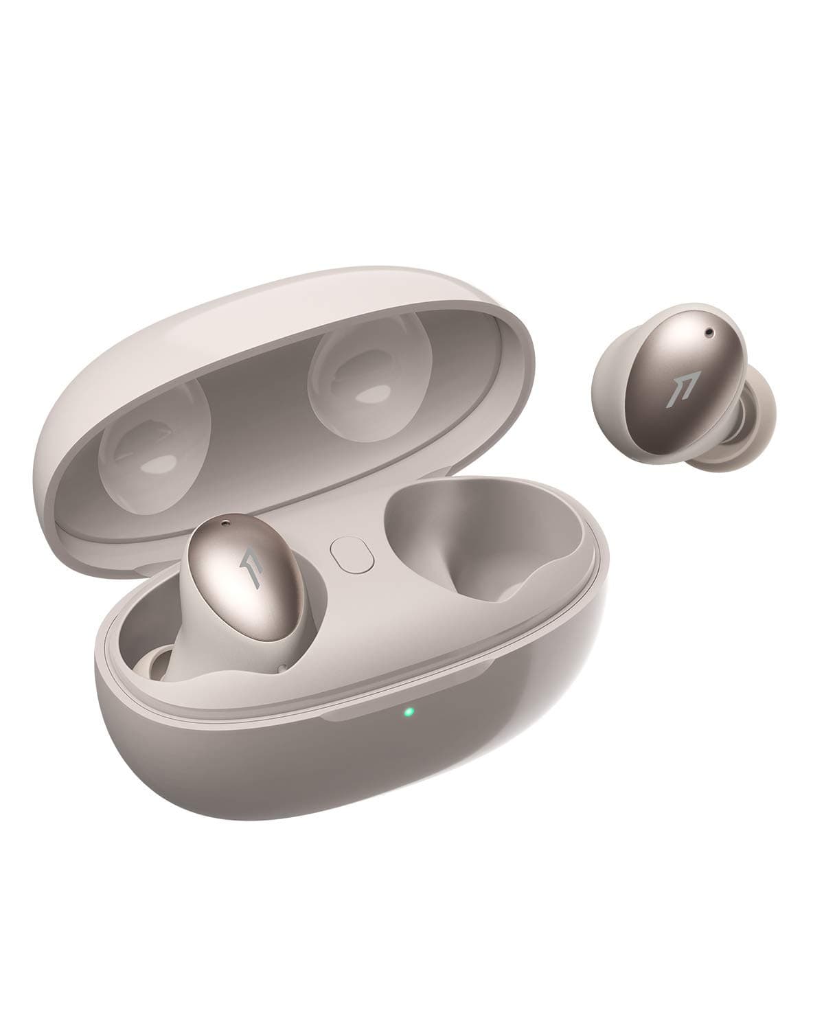 1MORE ColourBuds True Wireless Earbuds, Premium Bluetooth Earphones with Super Light-Weight Design, IPX5 Water Resistant, 22H Playtime, and Dual ENC Mic, for Workout, Sports, Home Office, Gold