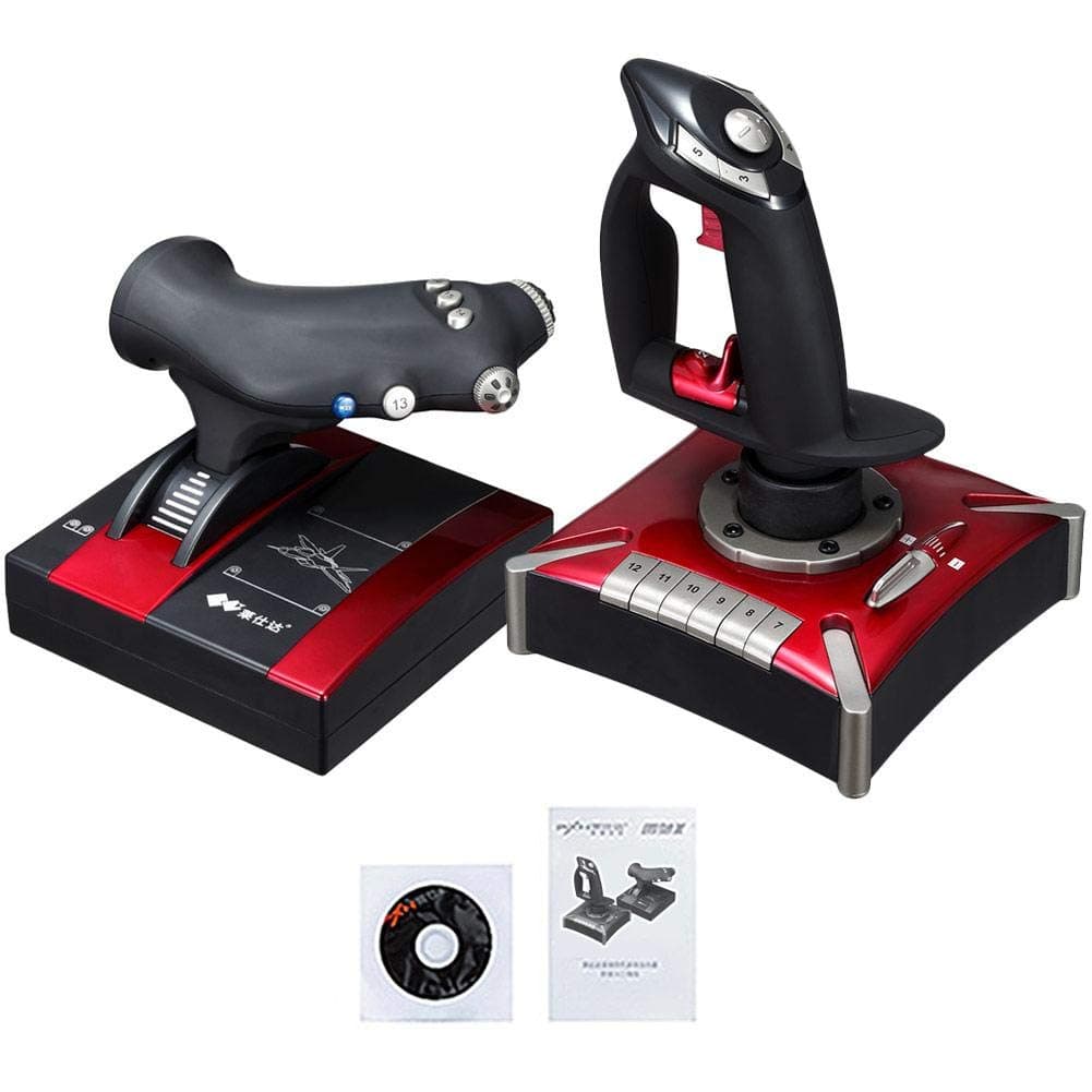 WanNing Flight Joystick for PC Game PXN-2119II USB Interface with Vibration Simulation Controller