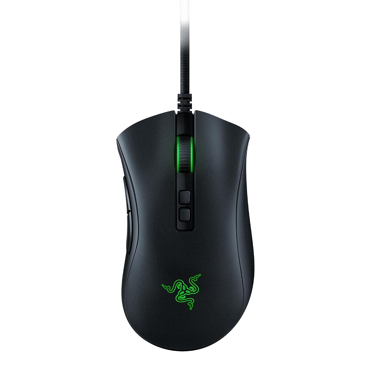 Razer DeathAdder V2 - Wired USB Gaming Mouse with Optical Mouse Switches (Focus+ 20K Optical Sensor, 8 Programmable Buttons, 5 On-Board Memory Profiles) Black