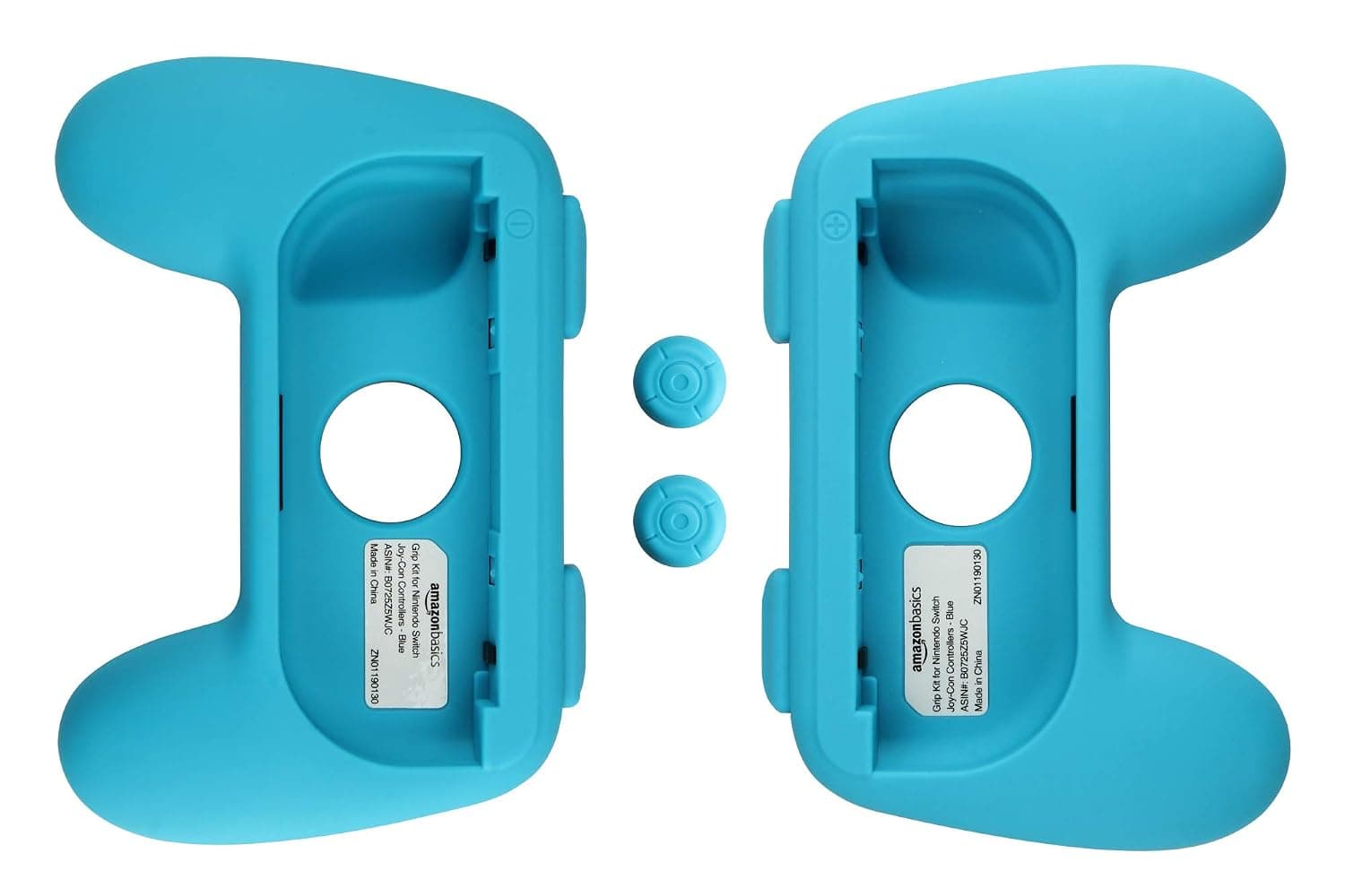 Amazon Basics Grip Kit for Nintendo Switch Joy-Con Controllers