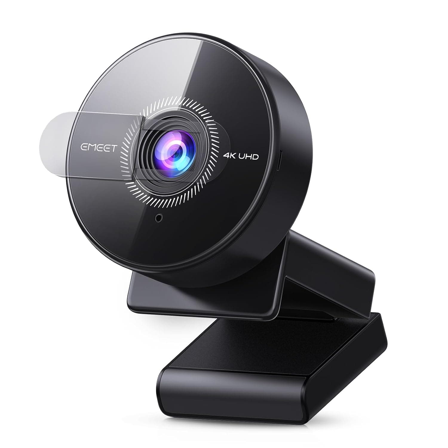 EMEET C950 4K Webcam for PC - 8 Megapixels UHD, PDAF Autofocus | Noise-Canceling Mic, 73° FOV, 1080P@60FPS, Privacy Cover, USB 2.0 Plug&Play, Ideal PC Camera 4K for Zoom/Teams/Google Meet