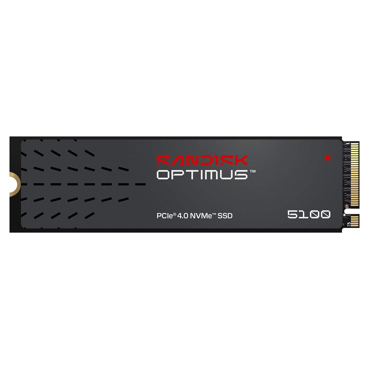 SanDisk Optimus 5100 NVMe SSD 500GB, Up to 7,100MB/s Sequential Read Speeds | Up to 6,700MB/s Sequential Write Speeds, M.2 2280, PCIe 4.0x4, Internal Solid State Drive