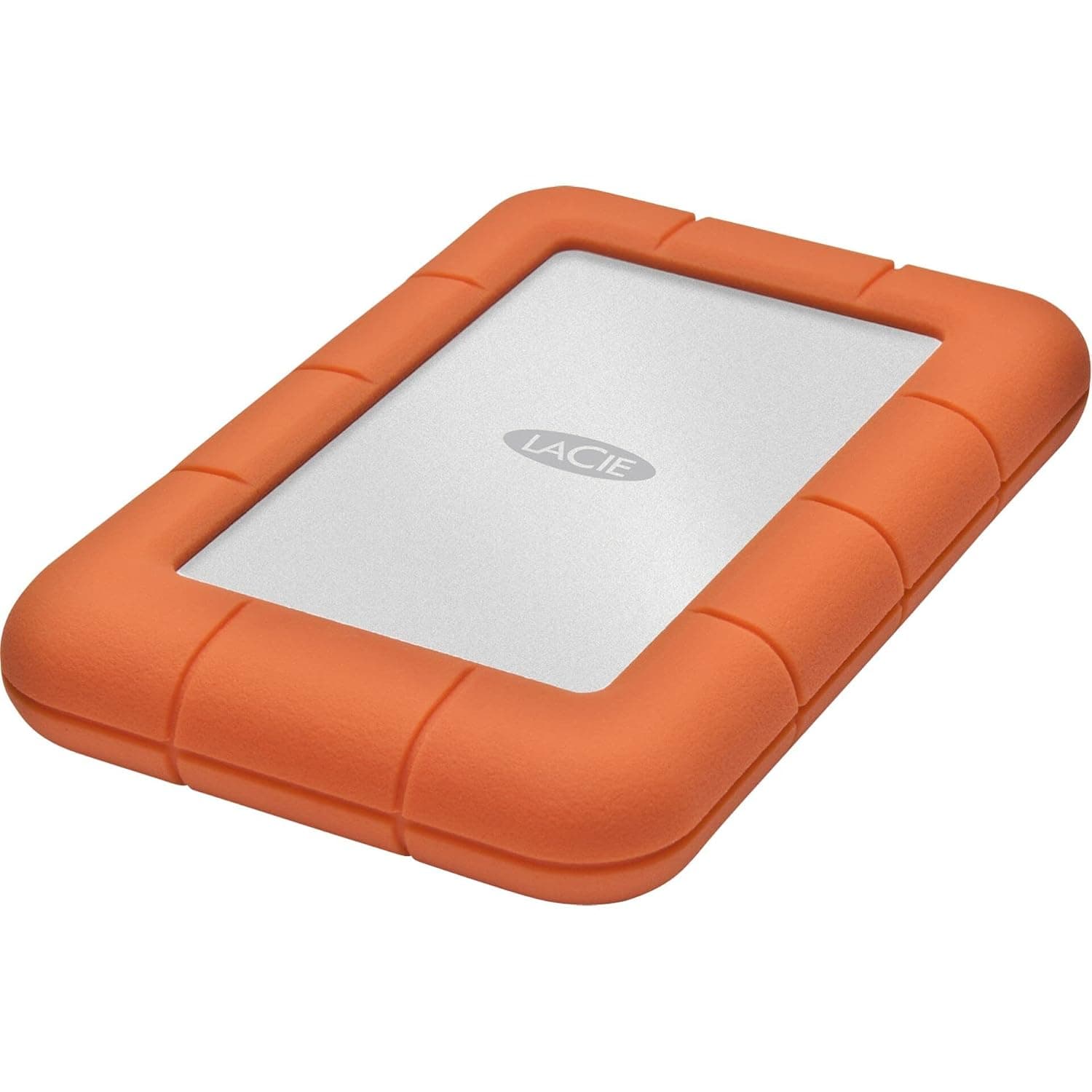 LaCie Rugged Mini 4TB external hard drive 6.35cm (2.5") USB-A (USB 3.2 Gen 1) Silver,Orange 9000