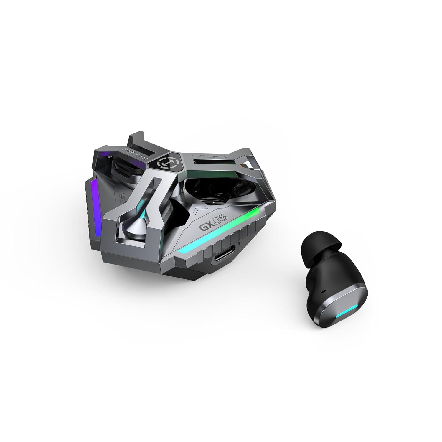 Edifier HECATE GX05 True Wireless Bluetooth Gaming Earbuds, Active Noise Cancelling, with Ultra Low Latency (2.4 GHz Response Speed), LHDC, Dual MIC, RGB, Fast Charge