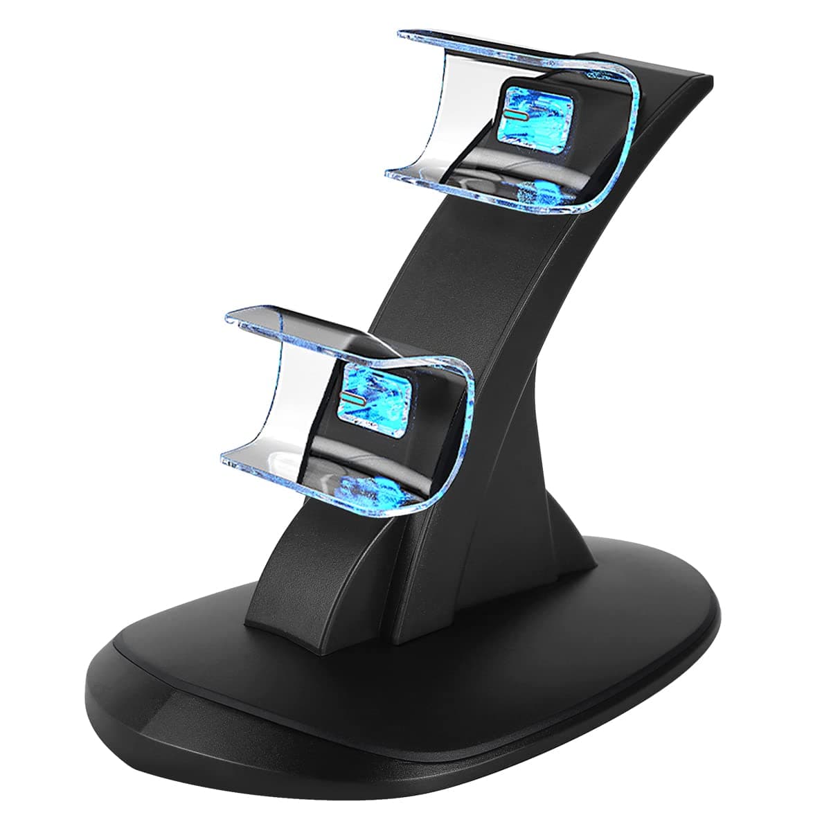 PS5 Controller Charger Station Dual Controller Charging Stand for Playstation 5, IC Protection, Fast Charging Docking Station with Type-C Charging Cable