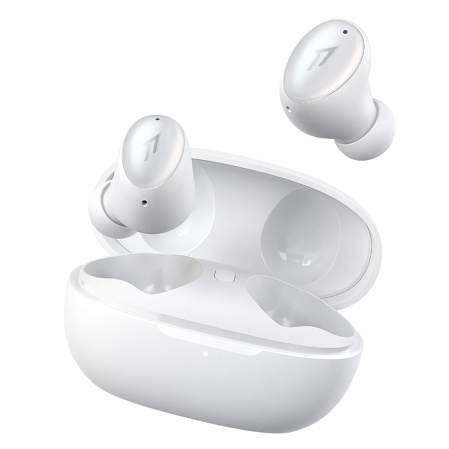 1MORE ColorBuds2 Wireless Earbuds, Active Noise Cancelling, Bluetooth 5.2, cVc8.0 Noise Reduction Mic, Personalized Sound ID, 24H Play Time, Fast Wireless Charging, IPX5 Waterproof Earphones, White