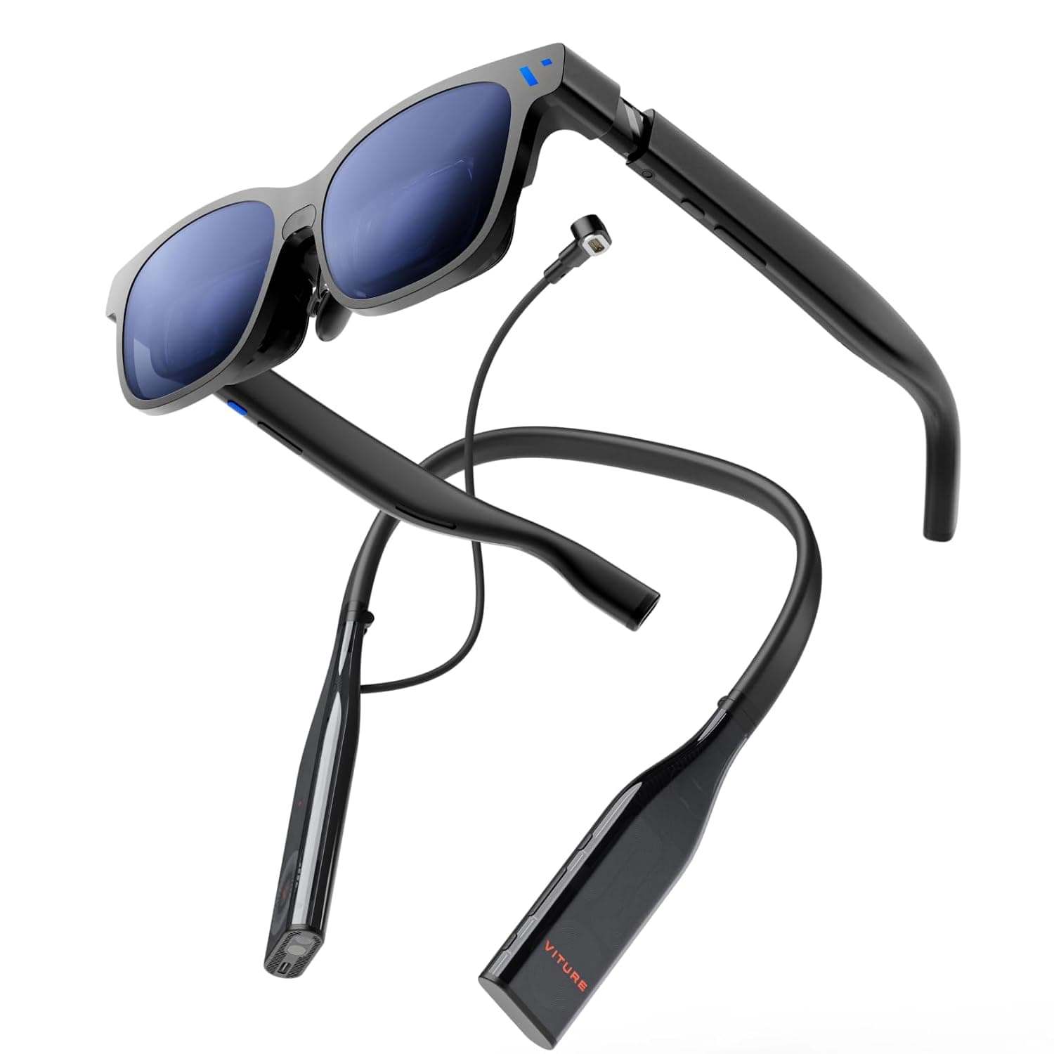 VITURE Beast XR Glasses Regular& Pro Neckband 12GB+256GB, Multi-Screen/6DoF/Hand Gestures/Smooth Follow/Ambient Mode, Official Partner of PXPlay & XBXPlay, Wireless Freedom for Gaming & Streaming