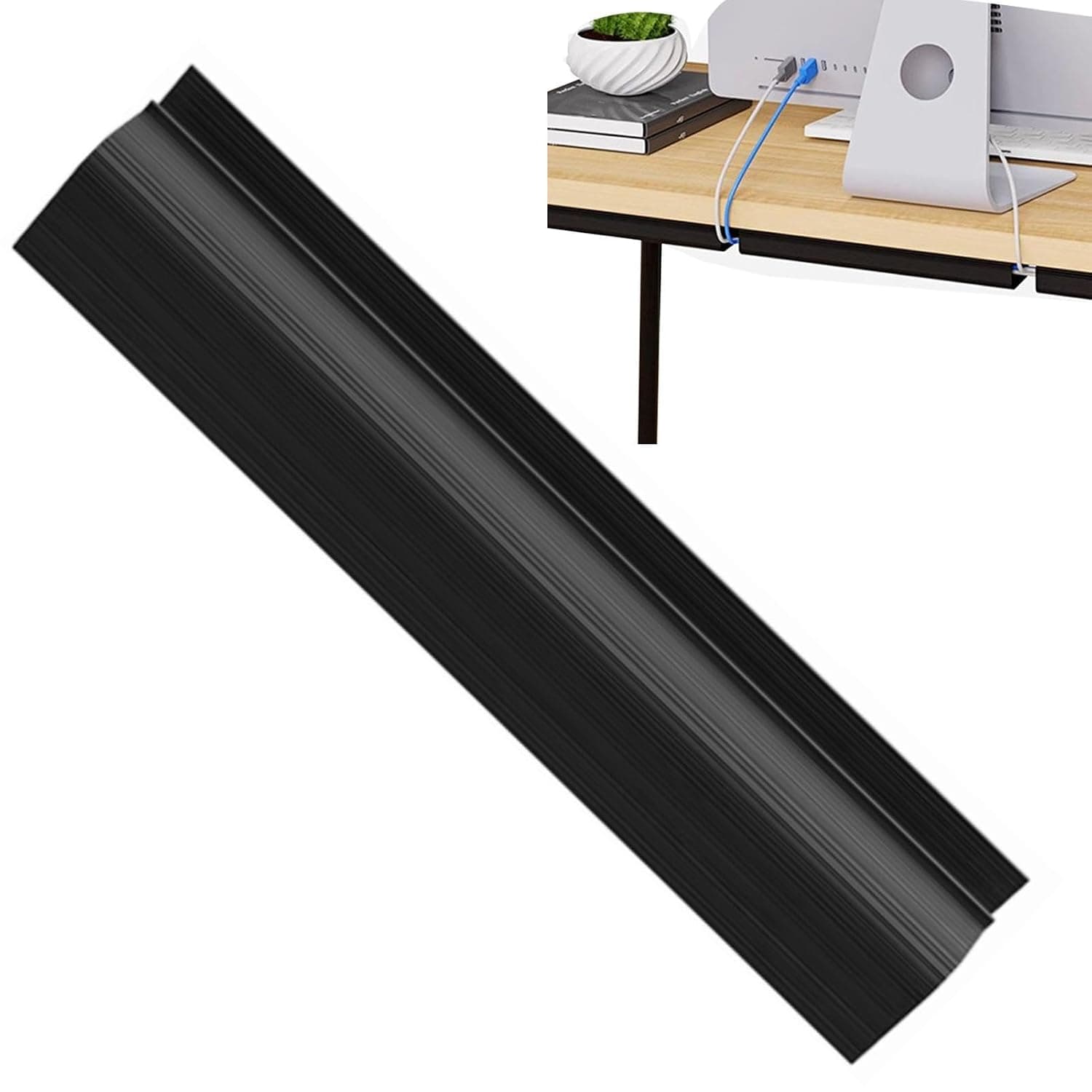 Cable Management Under Desk Adhesive Wire Fixing Safe | Cable Holder Organizer for Network Cable Speaker Cable Extension Cord