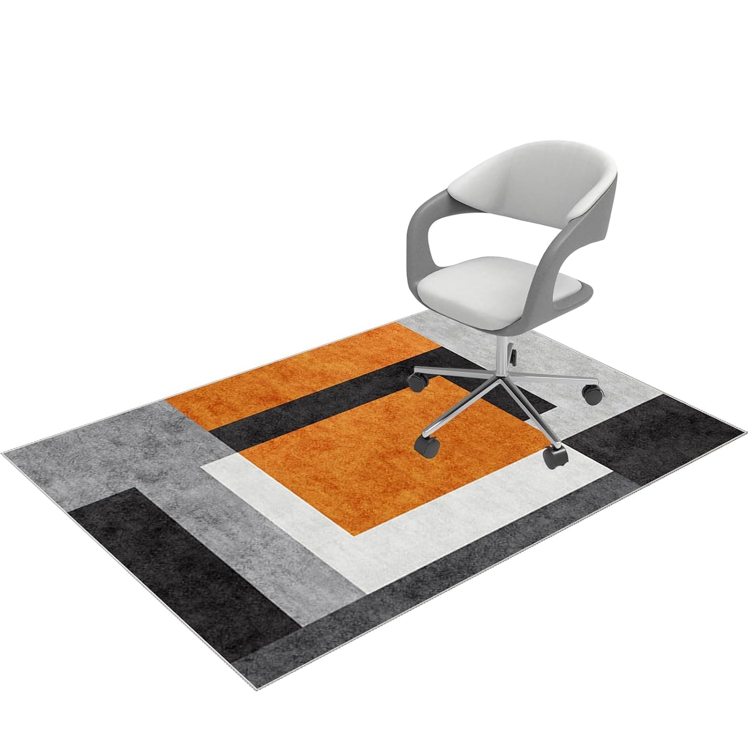 Extra Large Office Chair Mat for Carpet and Hardwood Floors 180 x 230 cm Heavy Duty Carpet Protector Mat for Home and Office Floor Mat for Office Chair Carpet Chair Mat for High Traffic Area