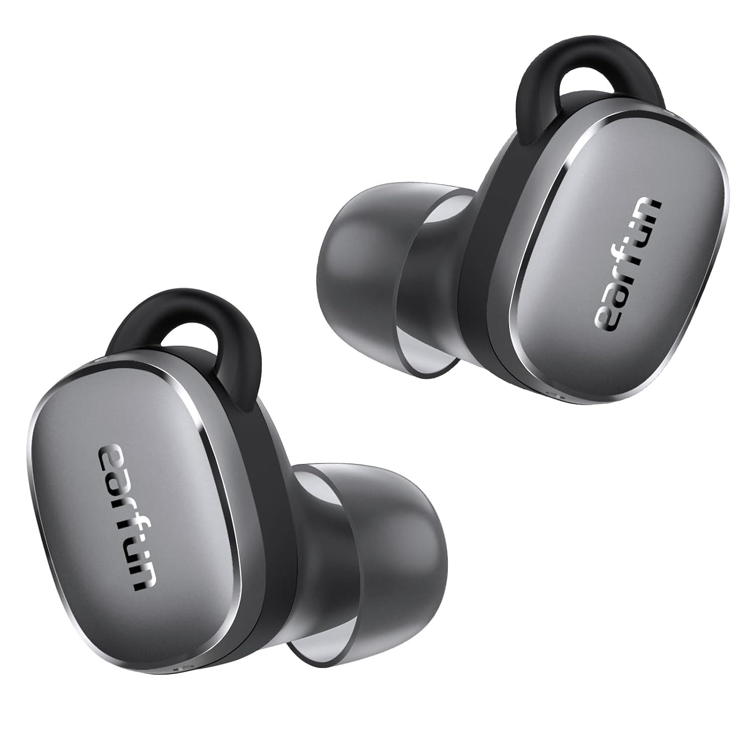 EarFun Free Pro 3 Noise Cancelling Wireless Earbuds Air, 6 Mics ENC | Snapdragon Sound, Multipoint Connection, Bluetooth 5.3, Cozy Fit, Upgraded App Customization,33H