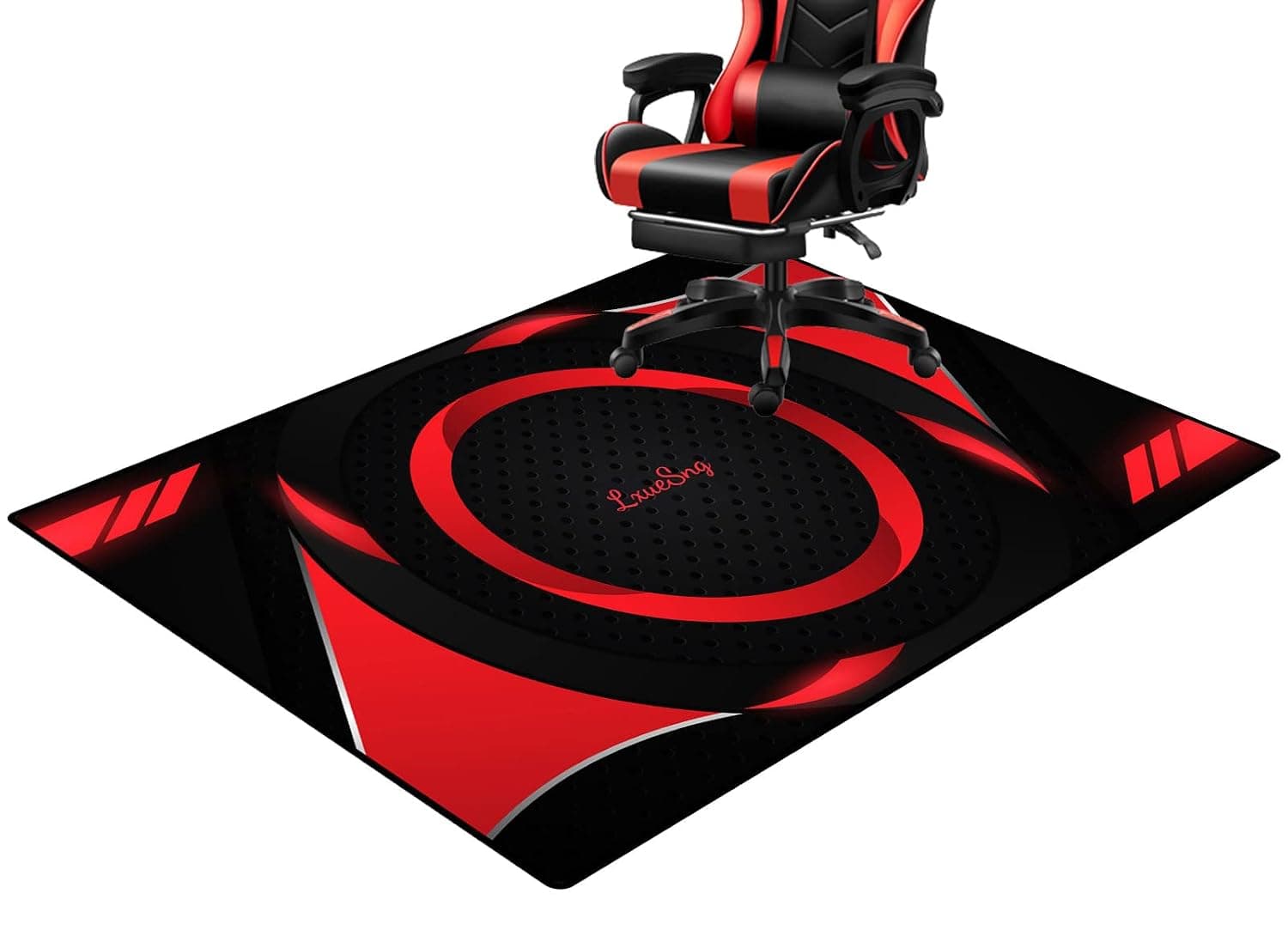 Gaming Chair Mat For Carpet Floors - Office Chair Mat Gaming Chair Mat - Gaming Floor Mat For Hardwood Floors Non Slip Floor Protector Mat Chairs Pad Desk Chairmats Computer Chair Mat 120×140CM