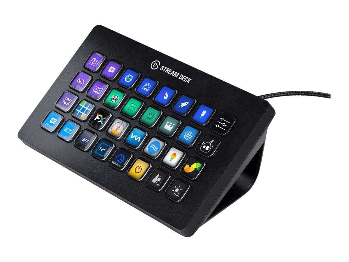 Elgato Stream Deck XL 32 Key Customizable LCD Content Creation Controller