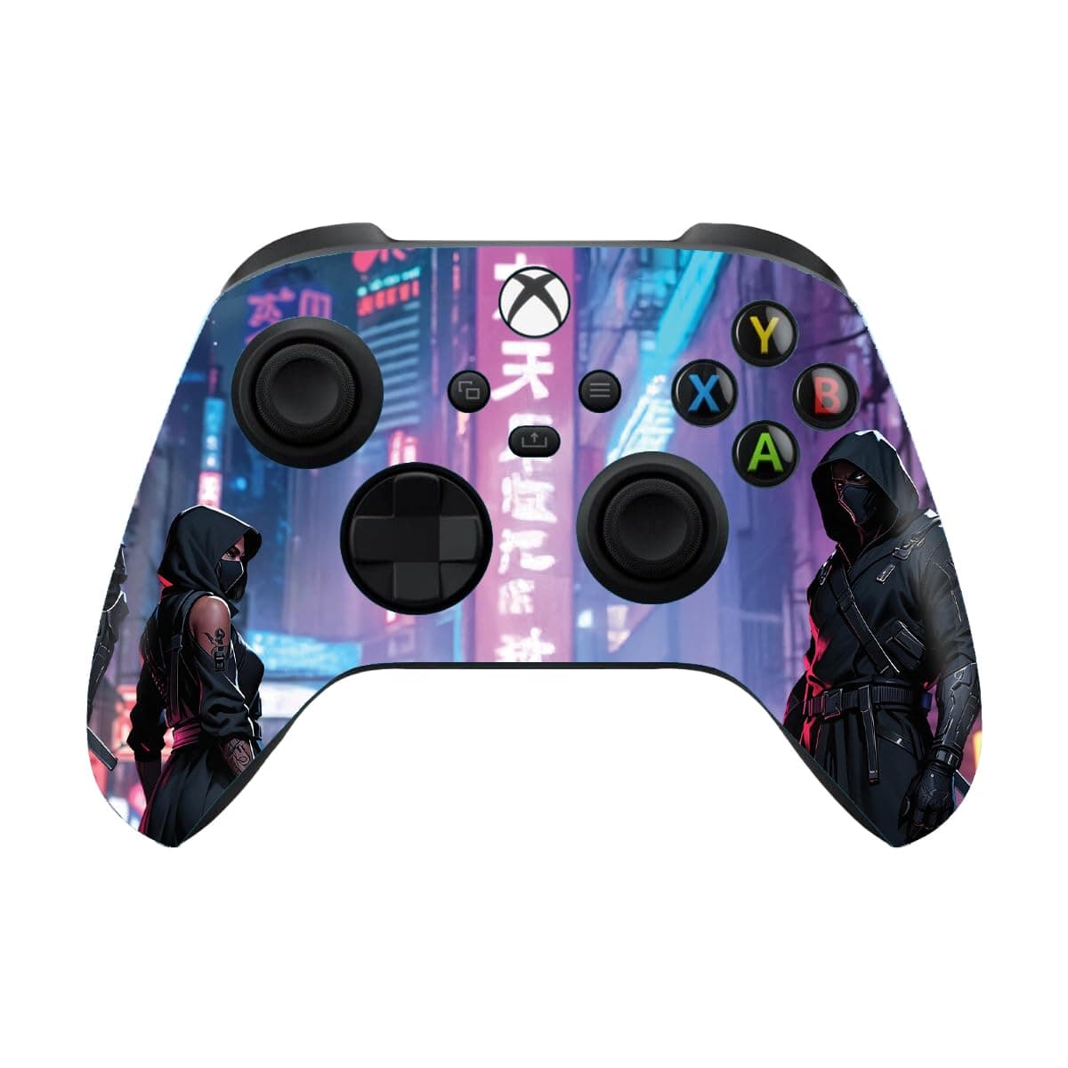 Xbox Series X & Series S Controller Vinyl Skin - Premium 3M™ Decal, Bubble-Free Application, Anti-Scratch, Custom Gaming Design, Easy Application, Residue-Free Removal, Gift-Ready Packaging (Shuriken)