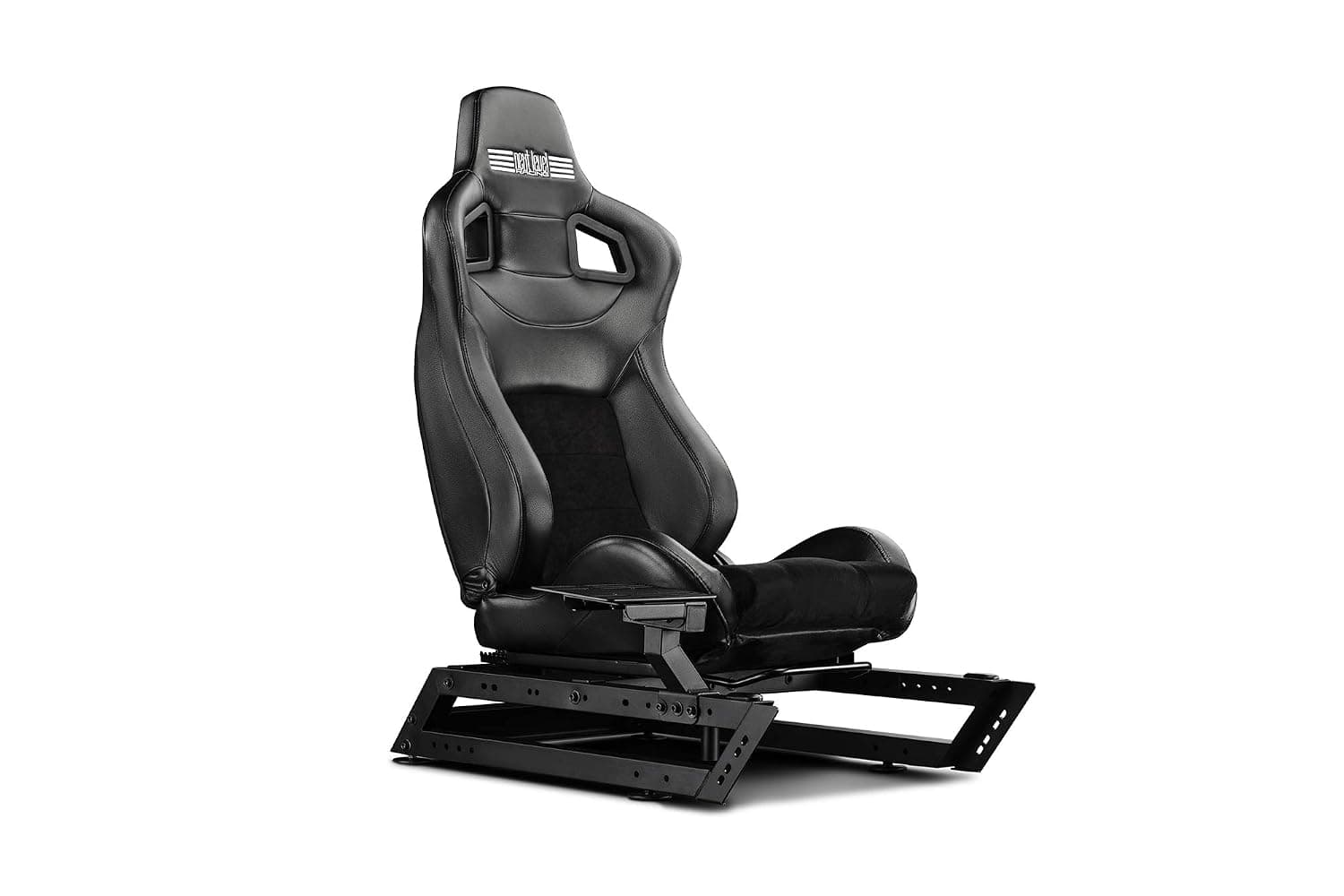 Next Level Racing GTSeat Add-On – Full Cockpit Seat Conversion for Wheel Stand DD/2.0, Reclining & Sliding Seat, Motion Platform Compatible, Gear Shifter & Handbrake Mounts Included NLR-A005