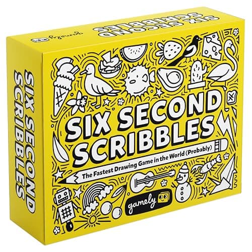 Six Second Scribbles | The fast-paced drawing party game for families