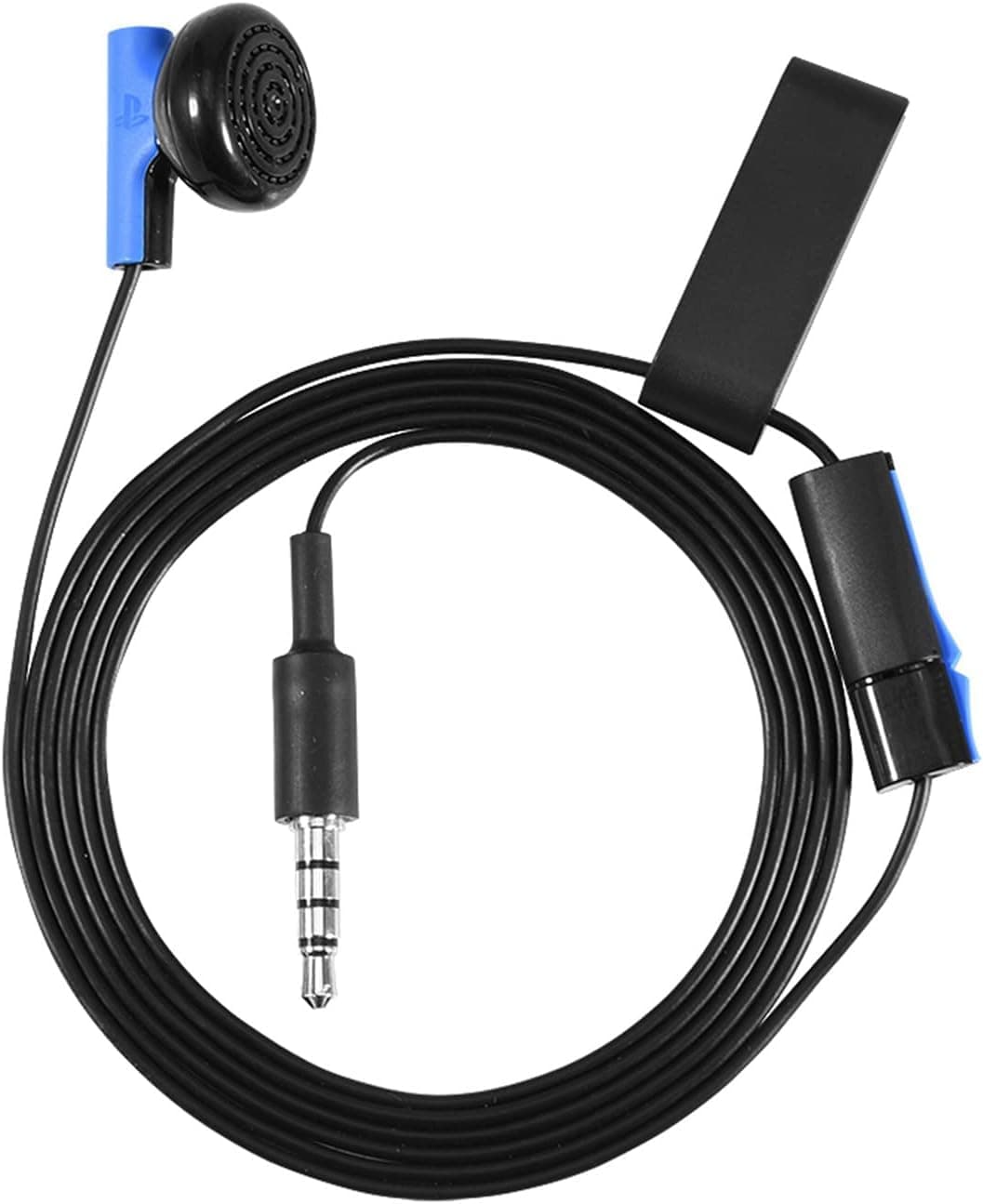 Gaming Headset for PS4 Controller, Single Ear 3.5mm Headset with Mic, Lightweight Earbud for Clear Online Chat & Game Audio, Compatible with Sony Playstation 4 PS4 Controller