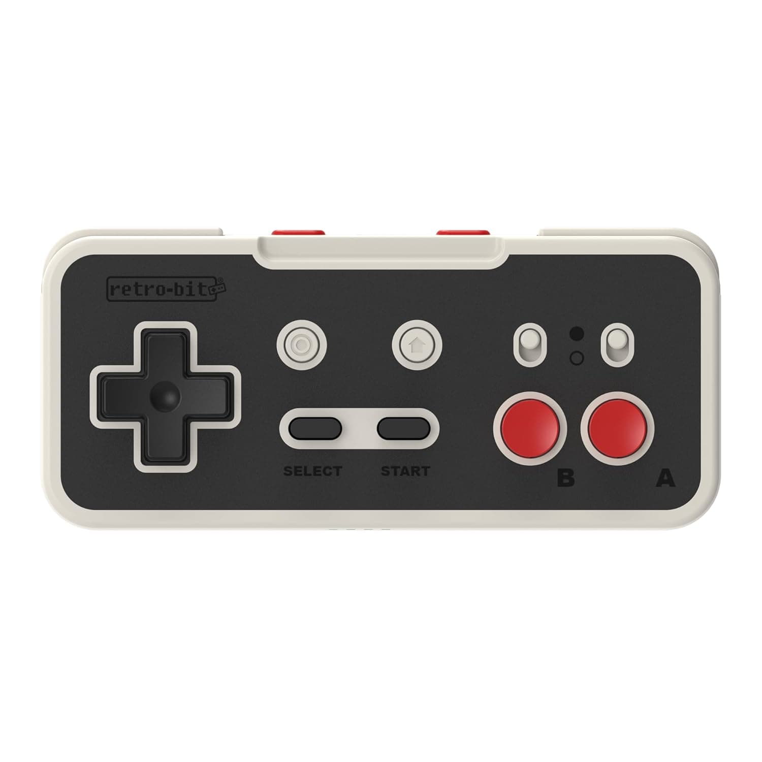 Retro-Bit Origin8 2.4 GHz Wireless Controller For Nintendo Switch & NES - USB & NES receivers included - Classic Grey