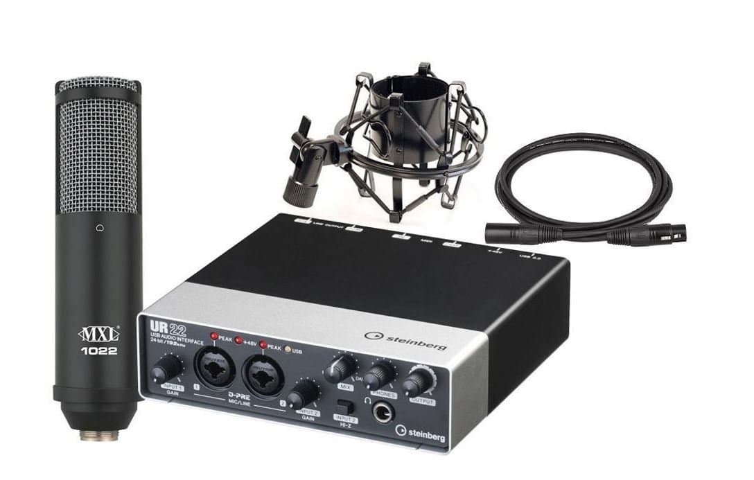 Steinberg UR22 Recording Interface & Mic Pack
