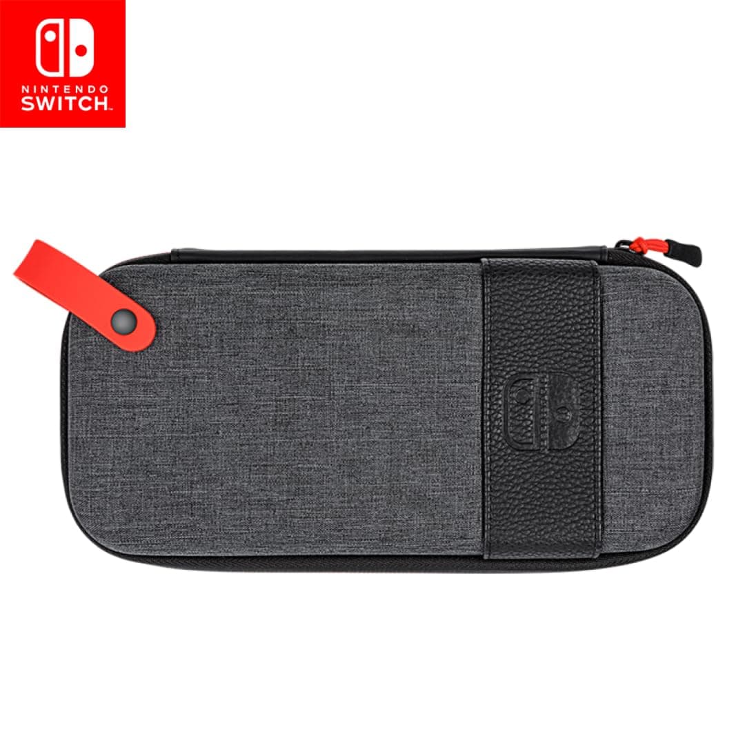 PDP Gaming Deluxe Travel Case Elite Edition: Black&Grey - Nintendo Switch