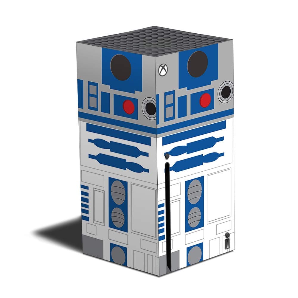 MightySkins Skin Compatible With XBOX Series X - Cyber Bot | Protective, Durable, and Unique Vinyl Decal wrap cover | Easy To Apply, Remove, and Change Styles | Made in the USA