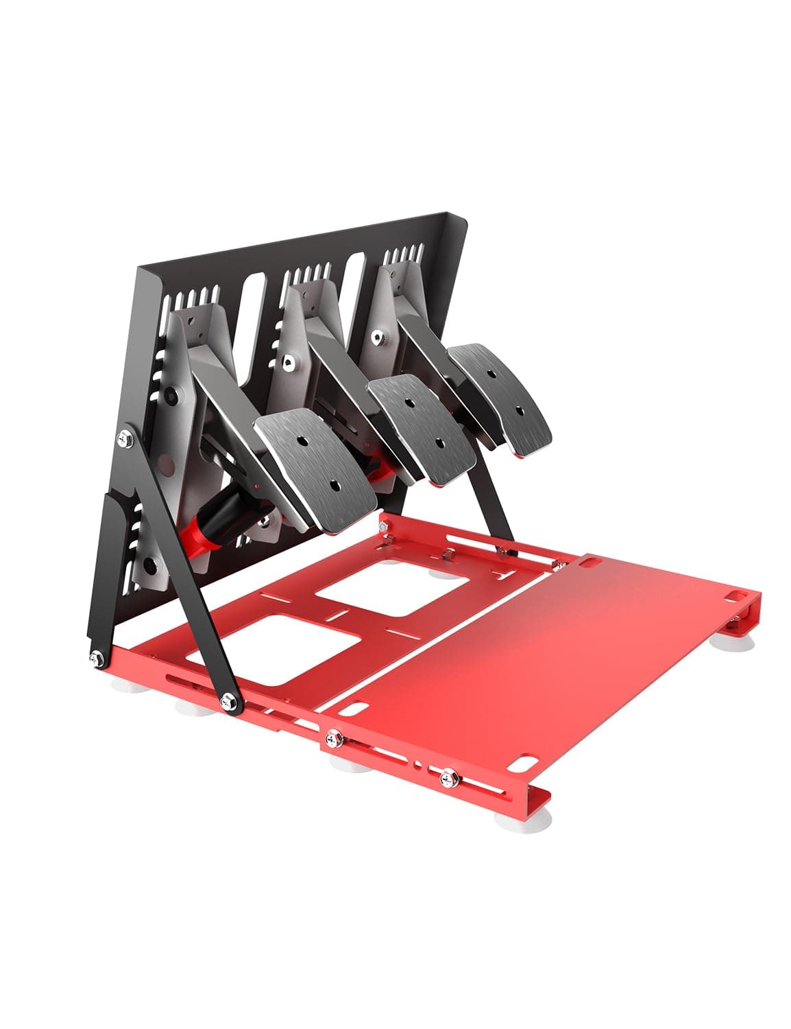 Sim Racing Inverted Pedals Kit Compatible with Logitech G PRO/G920/G923/G29/G27/G25, Thrustmaster RACELINE PEDALS III, Simagic P1000 Series & Moza CRP2 Series - Angle & Distance Adjustable