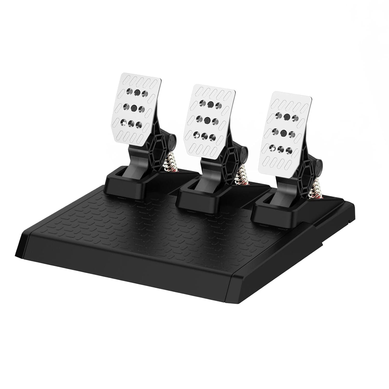 DOYO Racing Pedals, PC Gaming Steering Wheel Pedal Set, Swappable Springs, Adjustable, Durable, Compatible with PC Win11/Win10/Win7
