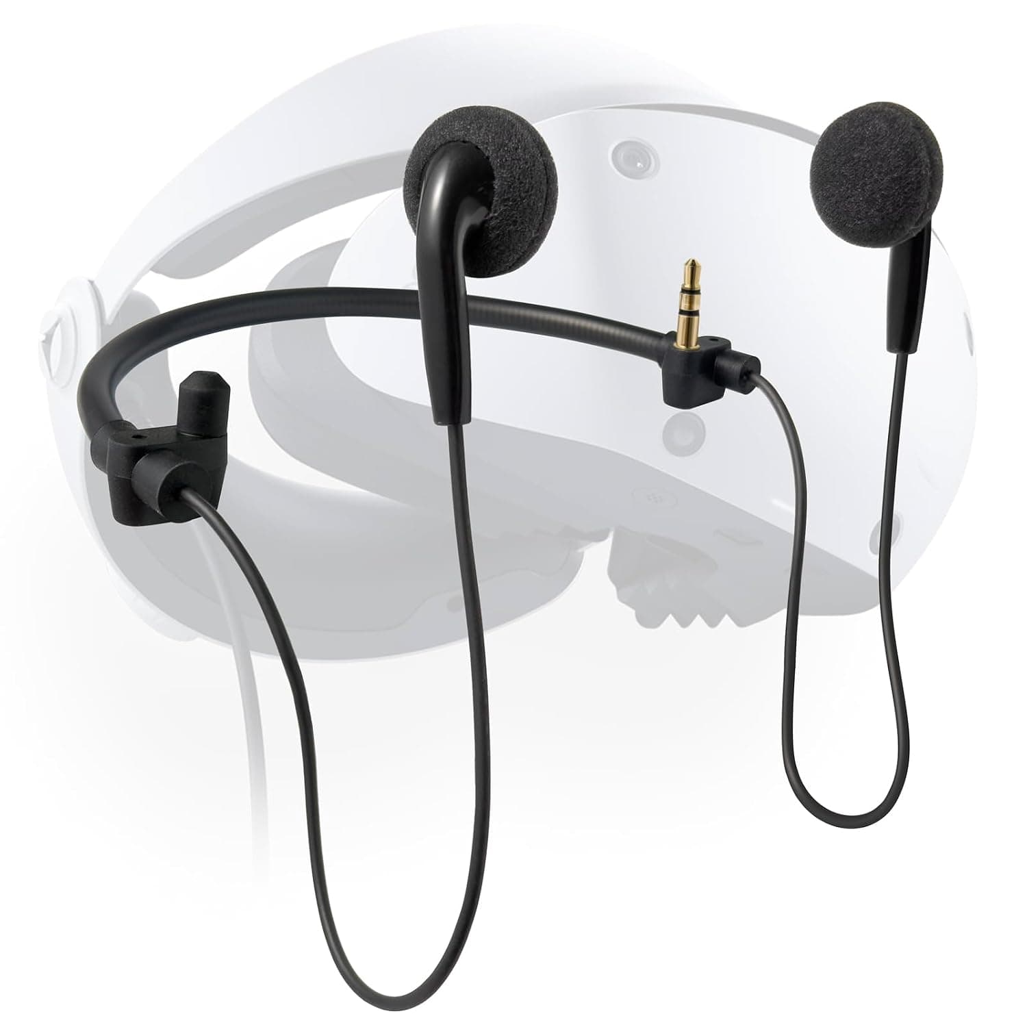 sciuU Gaming Earbuds compatible with PlayStation PS5 VR2 | Replacement Stereo Earphones compatible with Sony PS5 PS VR 2 Headset