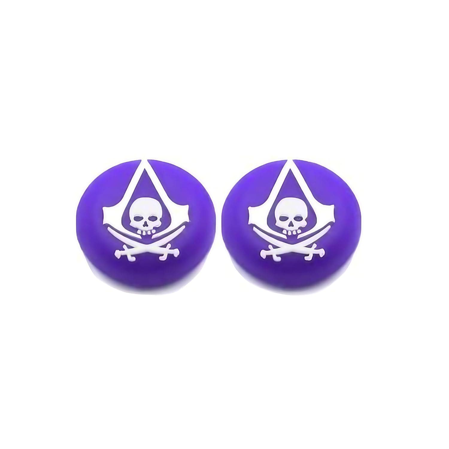 Assassin Controller Silicone FPS Thumb Grips for PS4 PS5 Xbox One Xbox 360 Anti-Slip Thumbstick Performance Caps | Black Flag Edition