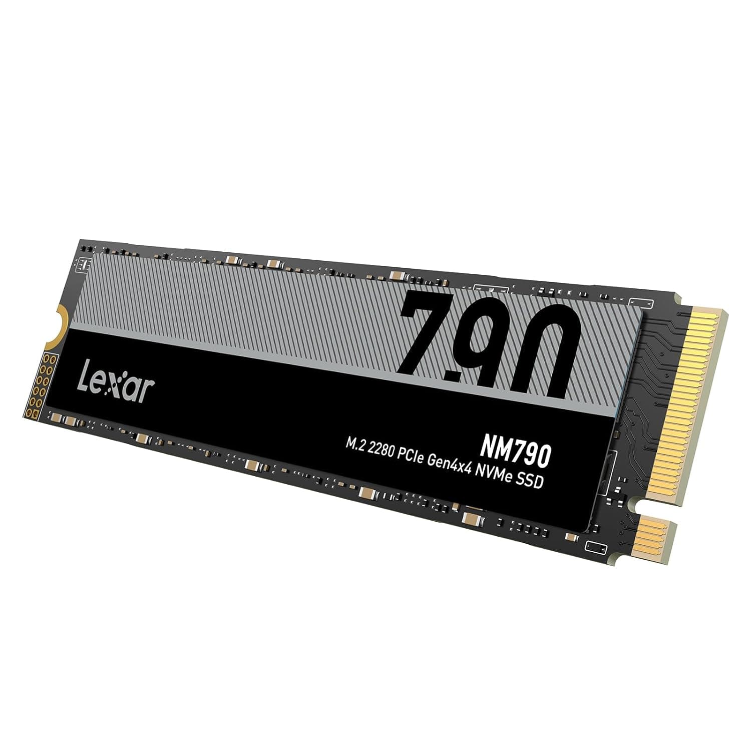 Lexar NM790 4TB SSD, M.2 2280 PCIe Gen4 NVMe SSD | Up to 7,400MB/s Read, Up to 6,500MB/s Write, Internal Solid State Drive for PC, Laptop, Gamers, Professionals