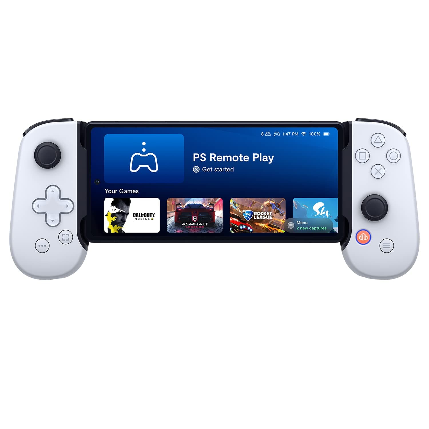 BACKBONE One Mobile Gaming Controller for Android (USB-C) - Black