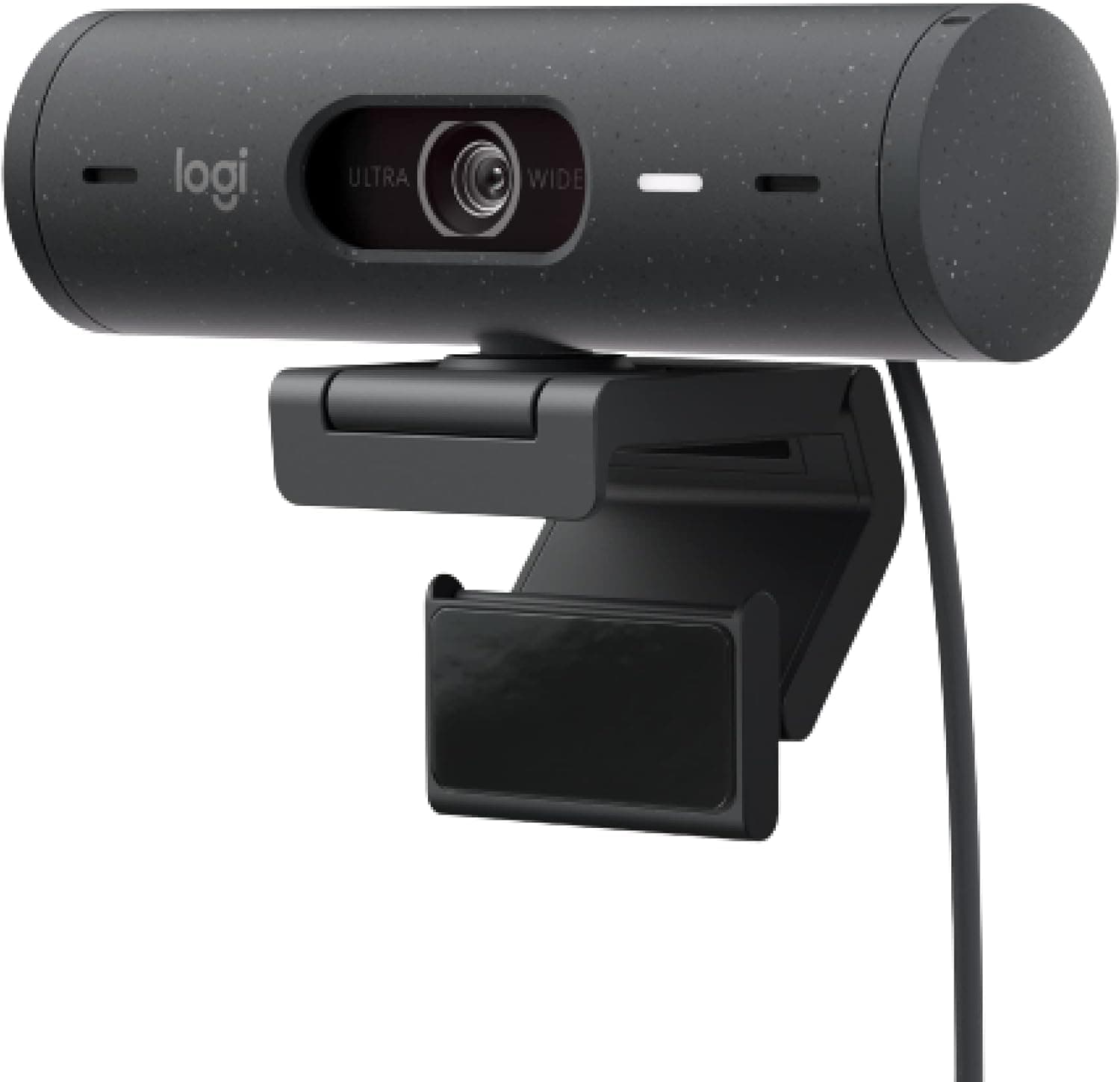 Logitech Brio 500 Full HD Webcam with Auto Light Correction, show Mode, Dual Noise Reduction Mics,Graphite