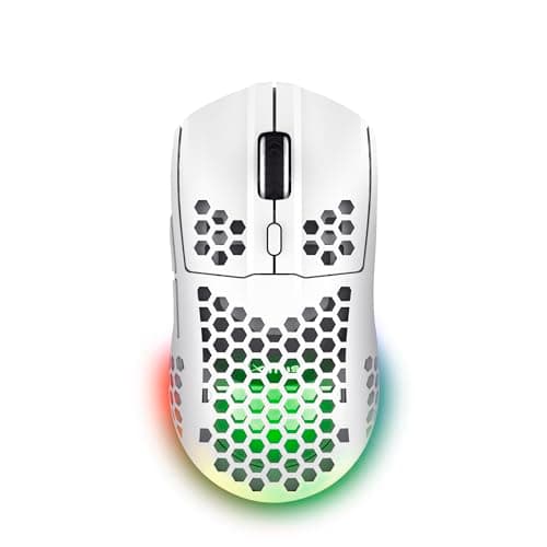 GXTrust Helox Wireless Gaming Mouse Superlight 75g, White