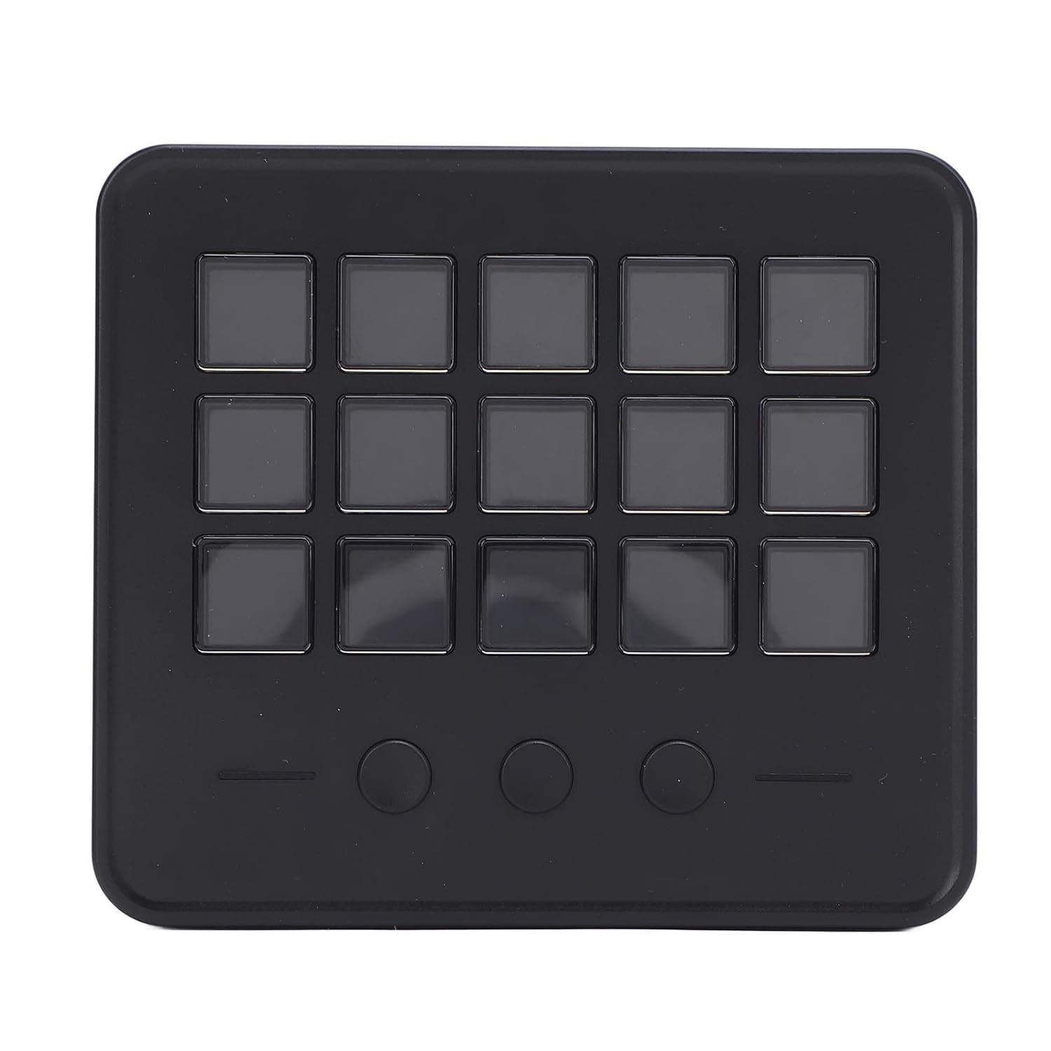 Garsent Stream Controller, Stream Control Deck with 15 Macro Keys, Customizable LCD Keys Studio Controller, Gaming Workflow Macro Keypad for OBS PC