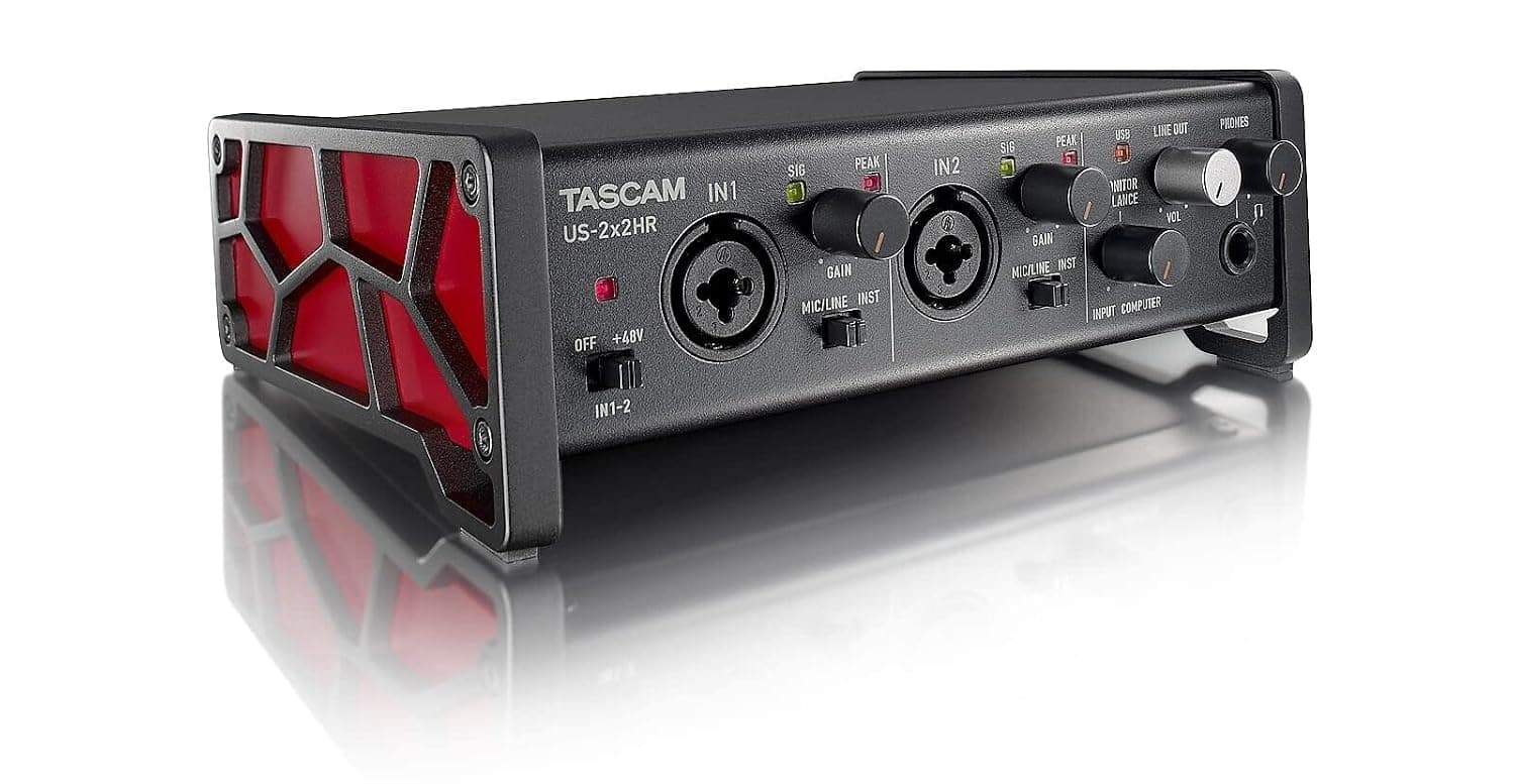 TASCAM US-2X2HR, Black