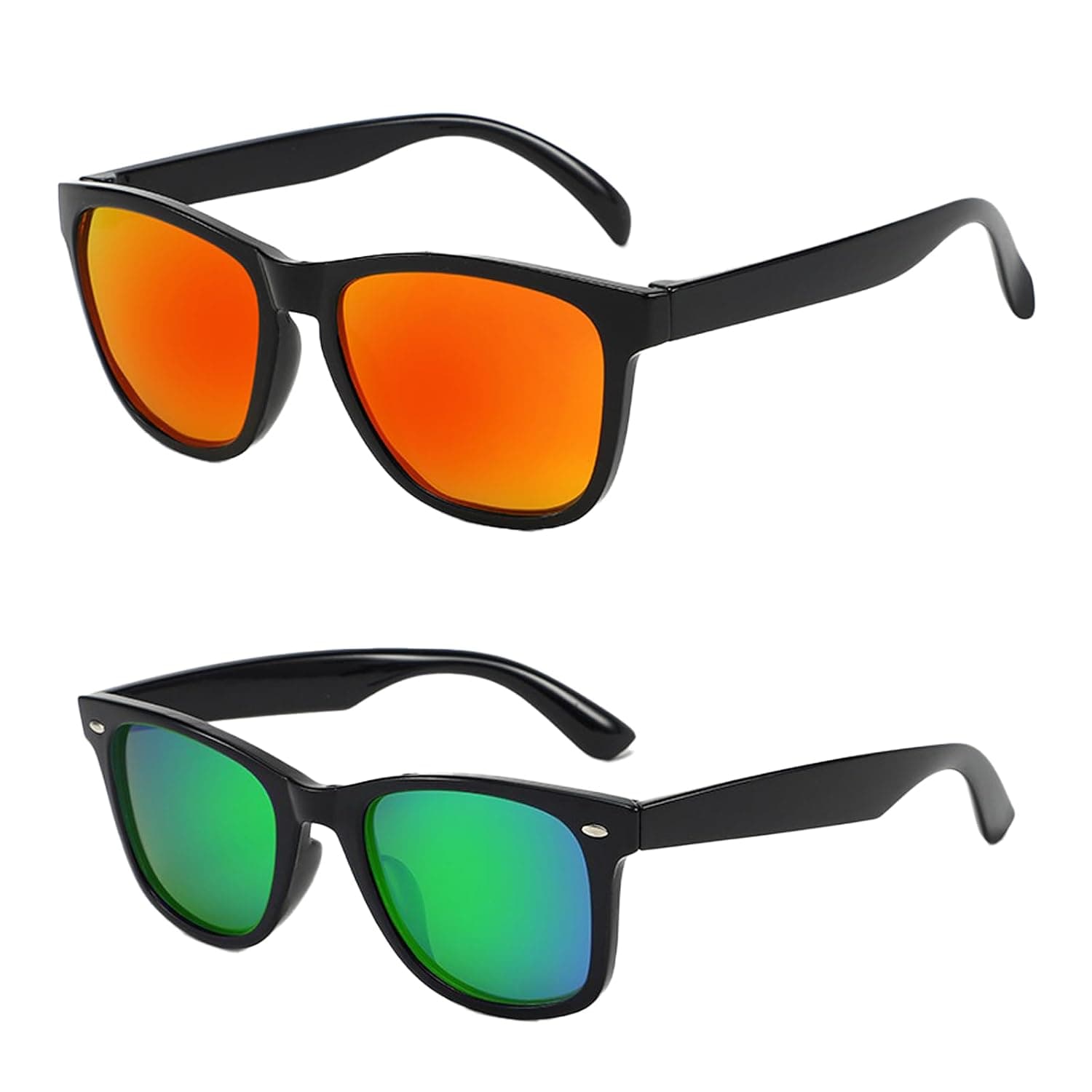 Wangqiuqiu Blue Light Blocking Glasses for Men & Women,Blue Light Blocking Glasses-Gaming Glasses,Suitable Video Games, Console, TV, PC,Anti Fatigue Anti Glare (Amber - 99% - Black Frame)