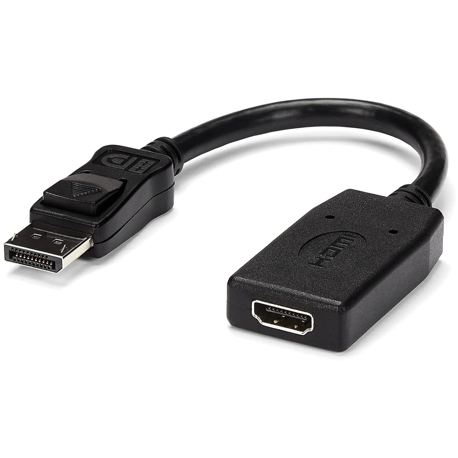 StarTech DisplayPort to HDMI Adapter, 1920 x 1200, VESA Certified (DP2HDMI) | DP 1.2 to HDMI, 1080p, Monitor/display/projector, Passive dongle, Latching DP, 7.1 audio, HDCP 1.4, 7.1ch audio, DP++ source