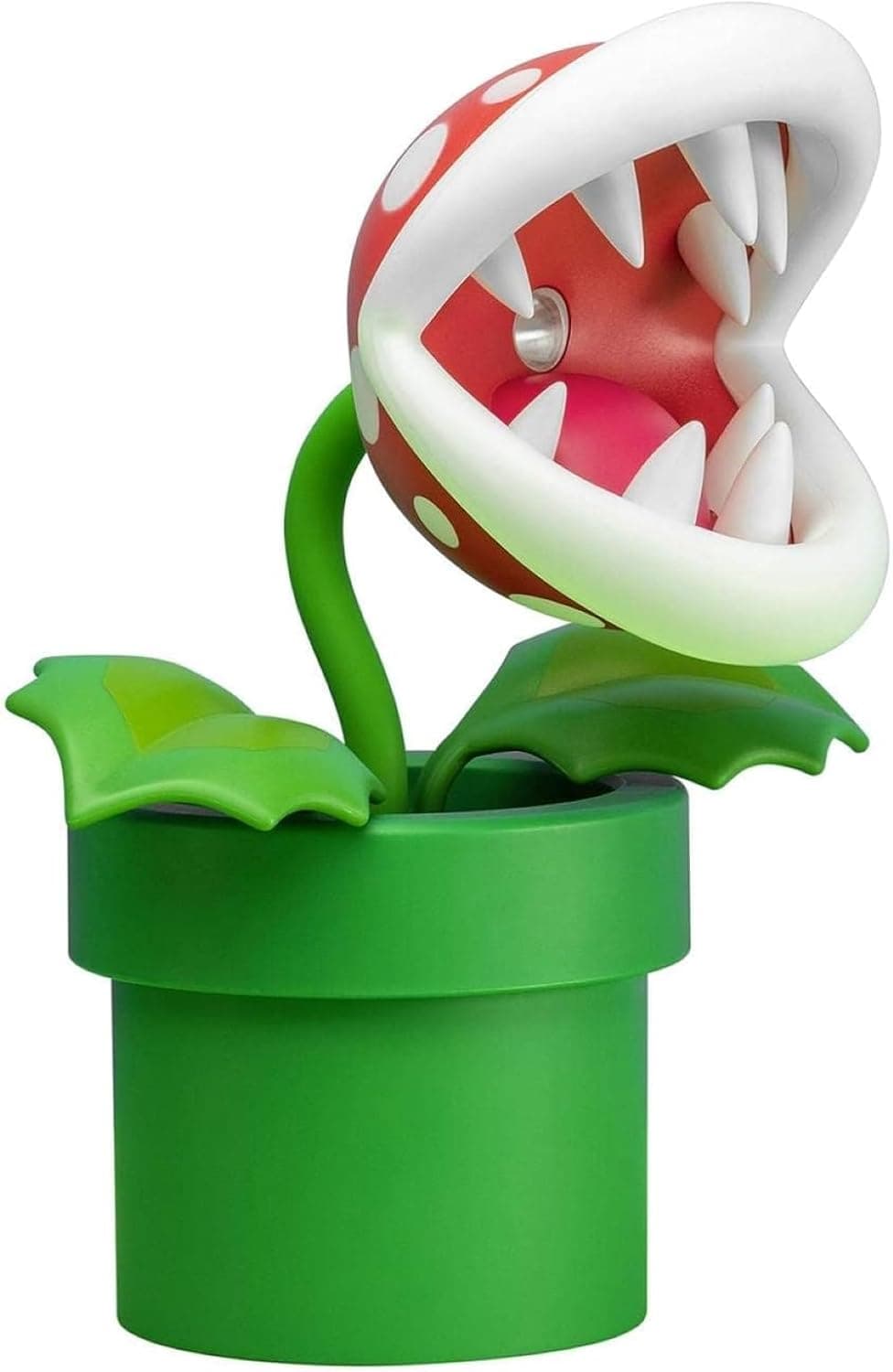 Paladone Super Mario Bros Piranha Plant Lamp - Officially Licensed LED Desk Light with Movable Head, Collectible for Any Nintendo, 33cm Tall, USB Powered