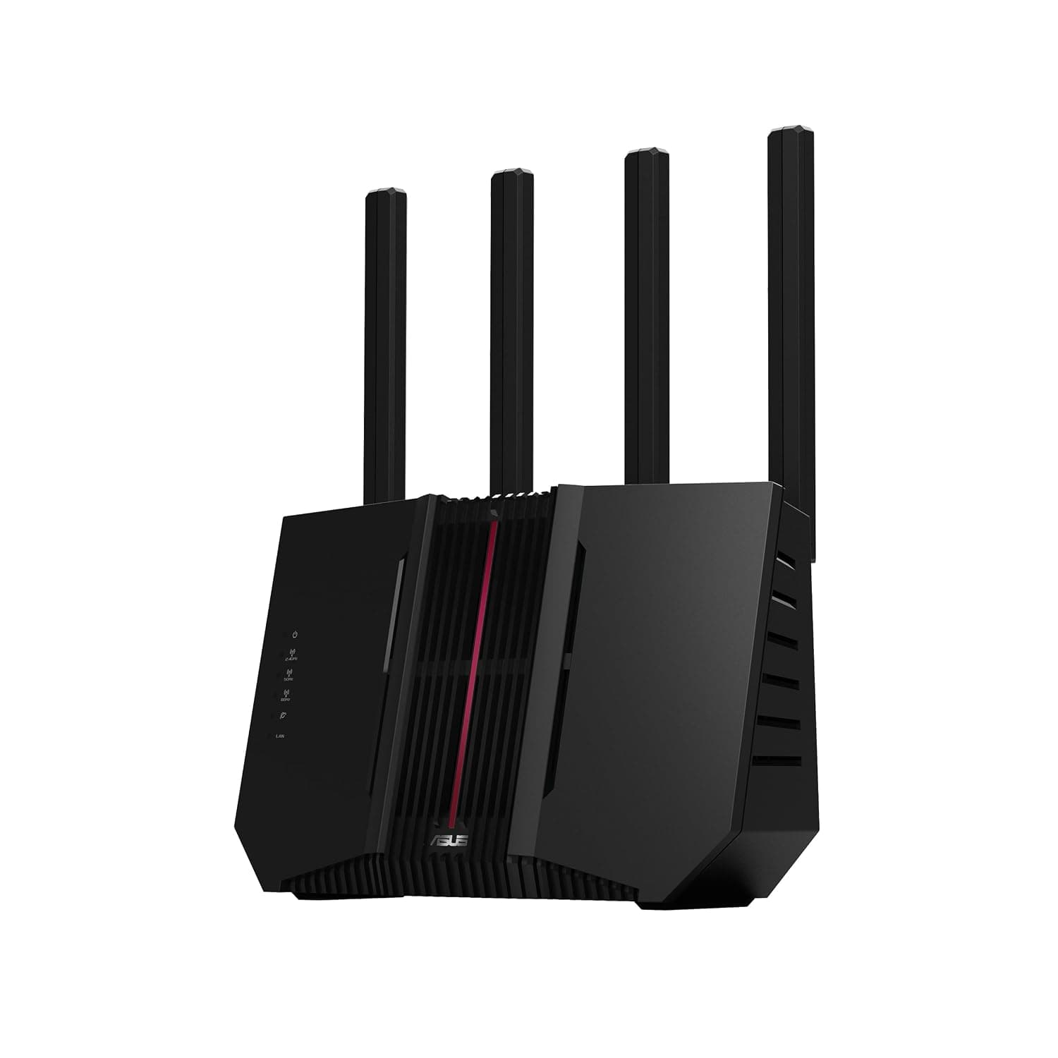 ASUS RT-BE92U Tri-band WiFi 7 Router, supports new 320MHz bandwidth & 4096-QAM, Multi-link operation (MLO), AI WAN detection, AiMesh support, subscription-free network security, and VPN features