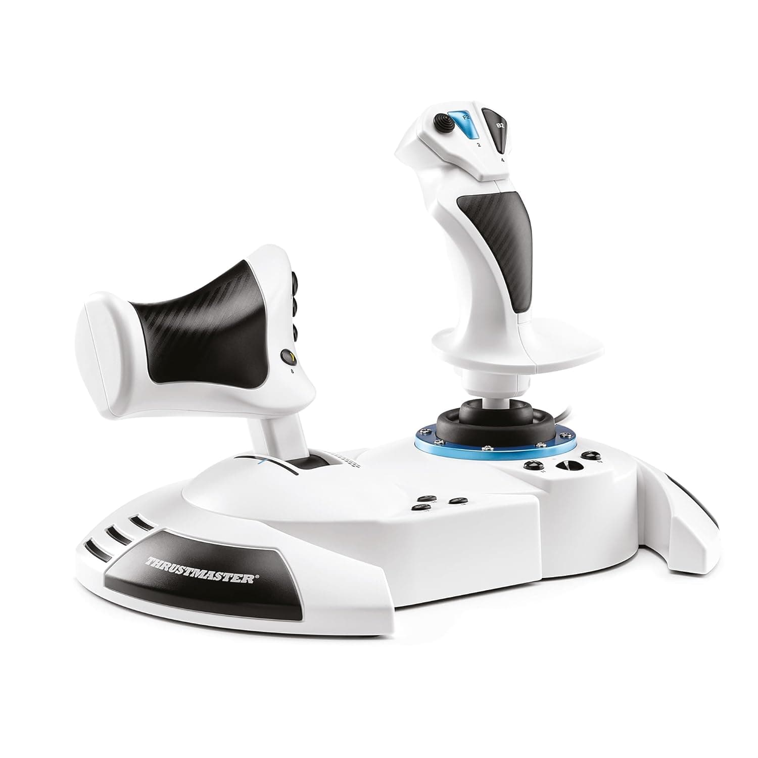 Thrustmaster T.Flight Hotas One Microsoft Flight Simulator Edition -with the official license from Microsoft Flight Simulator on Xbox Series X|S and PC. | Officially licensed by Microsoft Flight Simulator 2024 and XBOX, joystick & throttle, dual rudder system, adjustable