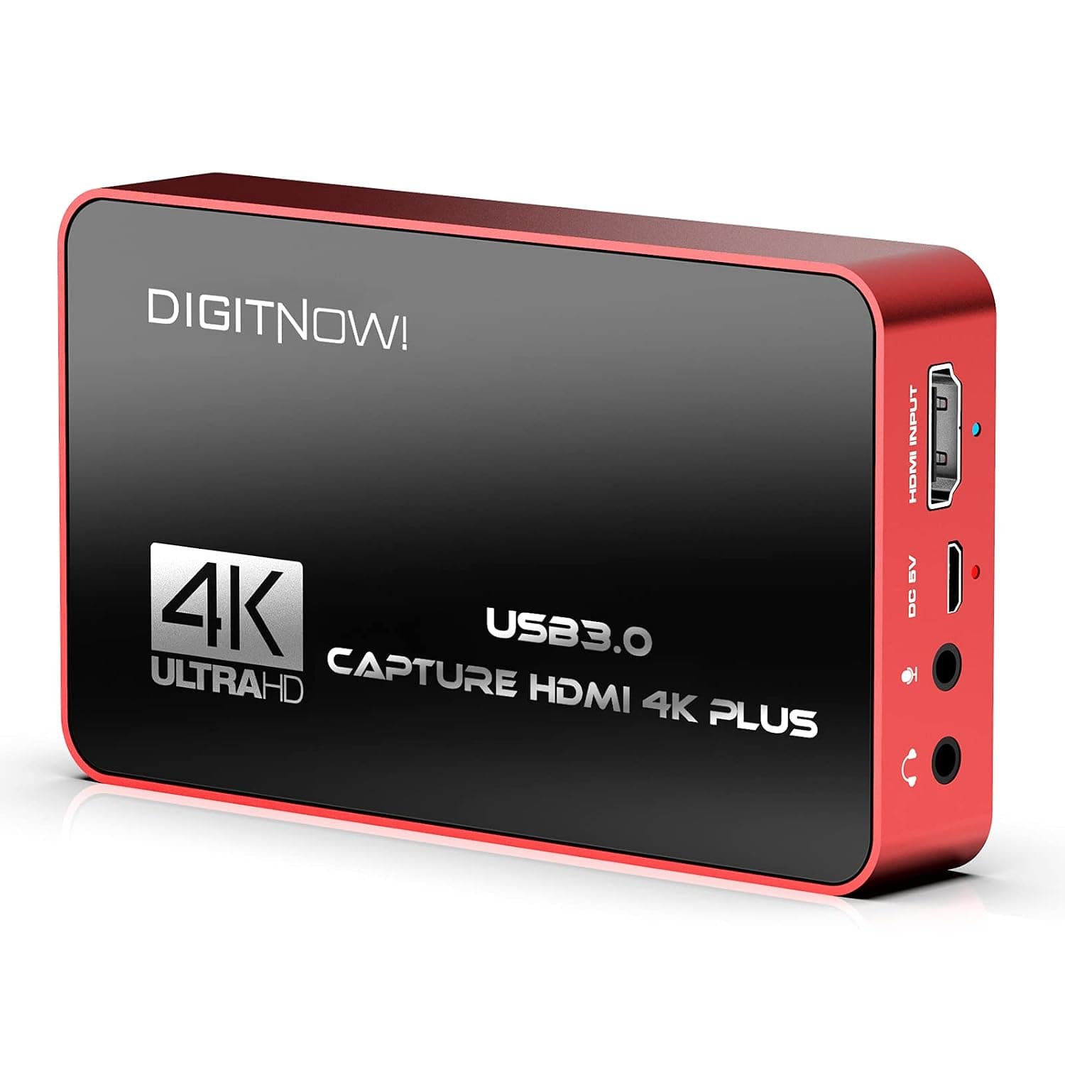 DIGITNOW! 4K HD USB 3.0 Video Capture Card with HDMI Loop-Out, 4k 60Hz No Lag Passthrough for Video Recording, Support Capture Resolution Up to 4K NV12 Format, Compatible with PS5/PS4…