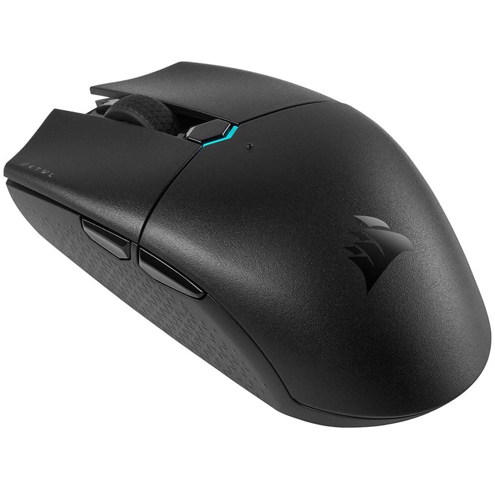 Corsair KATAR PRO WIRELESS Ultra-Light FPS Gaming Mouse – 10,000 DPI – Symmetric Shape – Up to 135hrs Battery – iCUE Compatible – PC, PS5, PS4, Xbox – Black