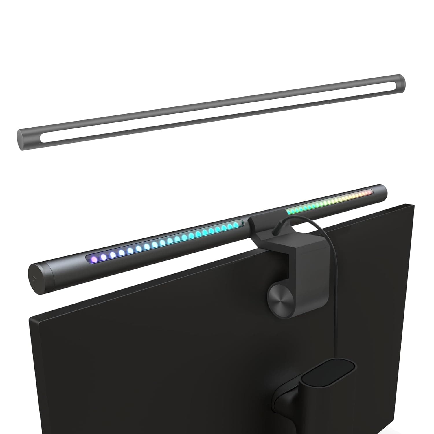 YEELIGHT Monitor Light Bar,Smart Computer Monitor Light with RGB Backlight, Tunable White & Adjustable Brightness That Work with Alexa & Google Home, Razer Chroma, USB Powered Lamp for Gaming/Office