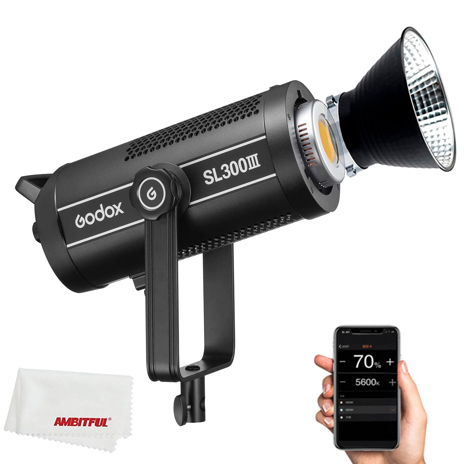 Godox SL300III SL-300III 330W 5600K Daylight Balanced LED Video Light Bowens Mount Wireless X System for Video Recording Support APP Control