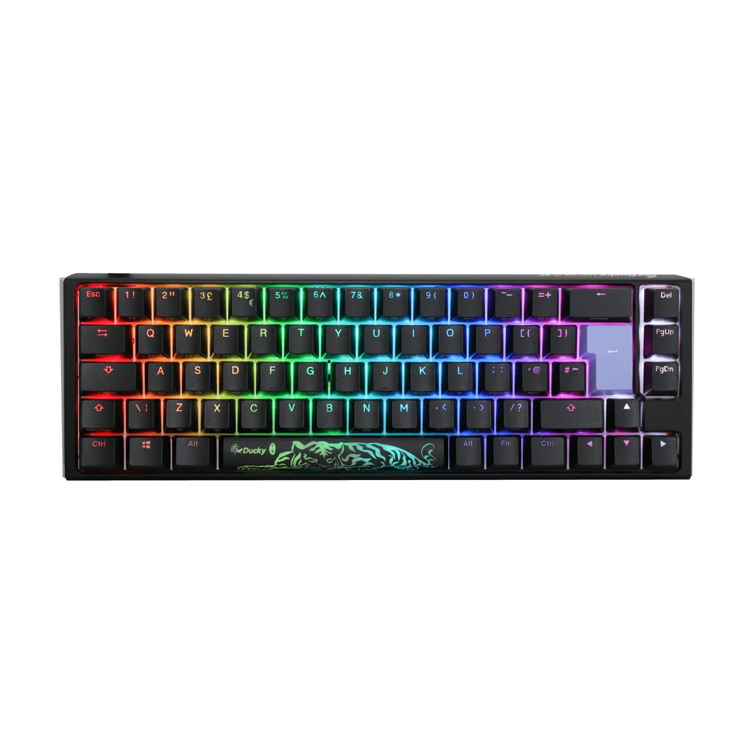 Ducky One3 Classic Black SF RGB Speed Silver Cherry MX Switch Keyboard - UK Layout